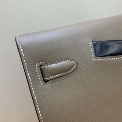 wholesale quality hermes kelly depeches colormatic swift etoupe noir